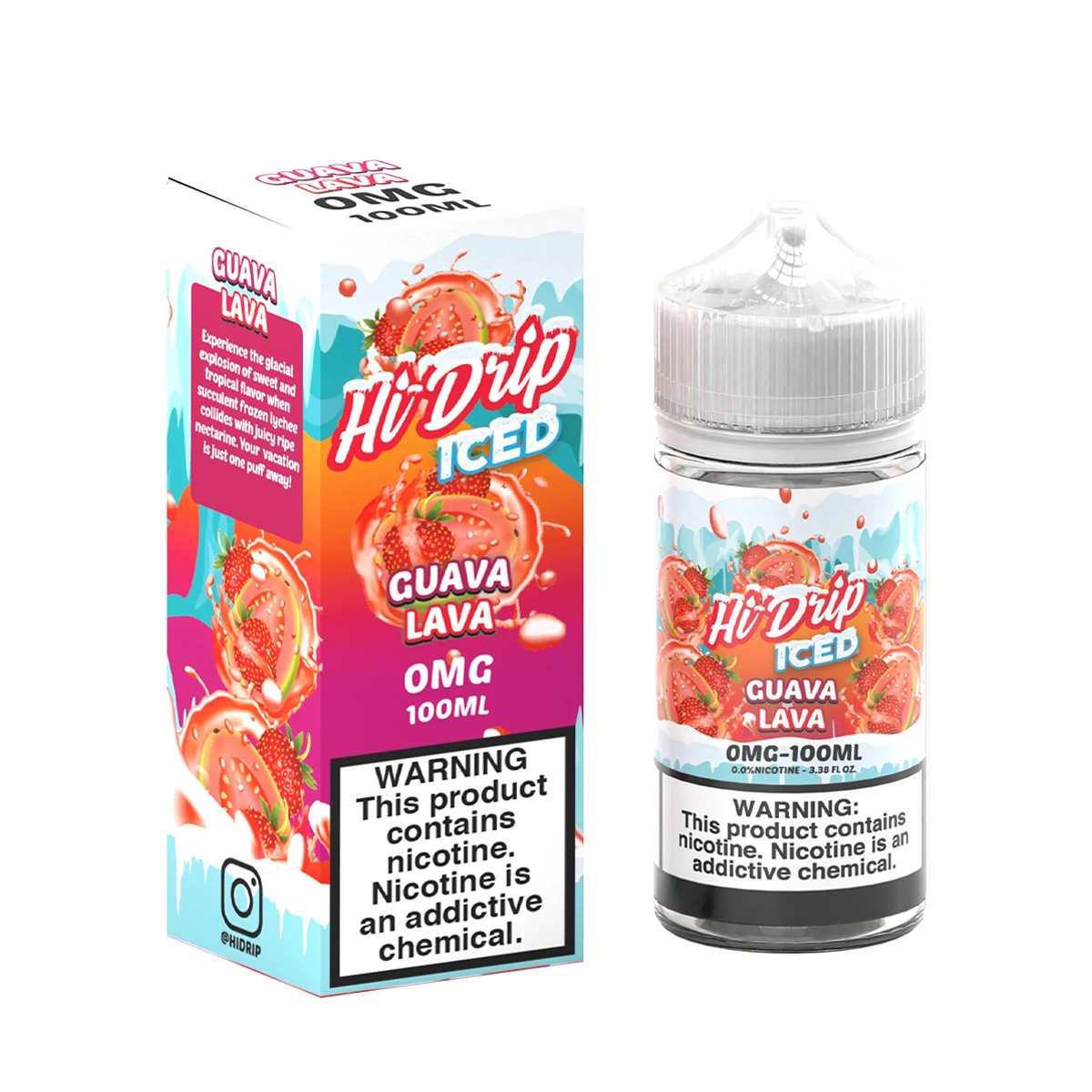 Hi Drip Iced Freebase Vape Juice | 0 ~ 6 Mg Nic in 8 Flavors Hi Drip Iced Freebase Vape Juice | 0 ~ 6 Mg Nic in 8 Flavors