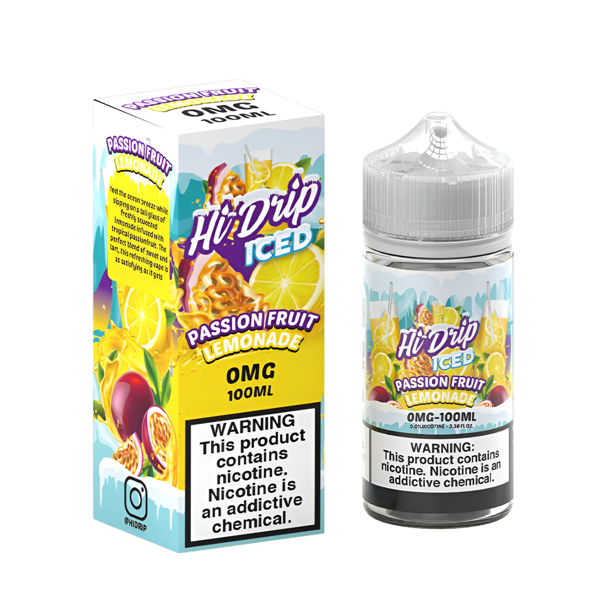 Hi Drip Iced Freebase Vape Juice | 0 ~ 6 Mg Nic in 8 Flavors Hi Drip Iced Freebase Vape Juice | 0 ~ 6 Mg Nic in 8 Flavors