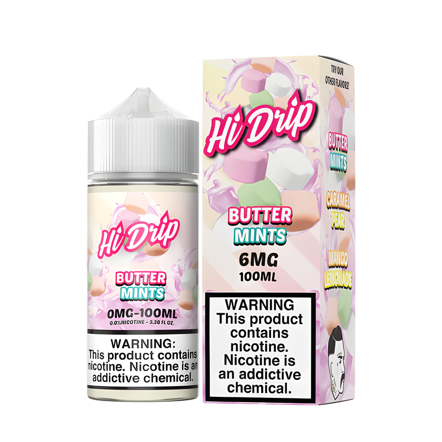 Hi Drip Iced Freebase Vape Juice | 0 ~ 6 Mg Nic in 8 Flavors Hi Drip Iced Freebase Vape Juice | 0 ~ 6 Mg Nic in 8 Flavors