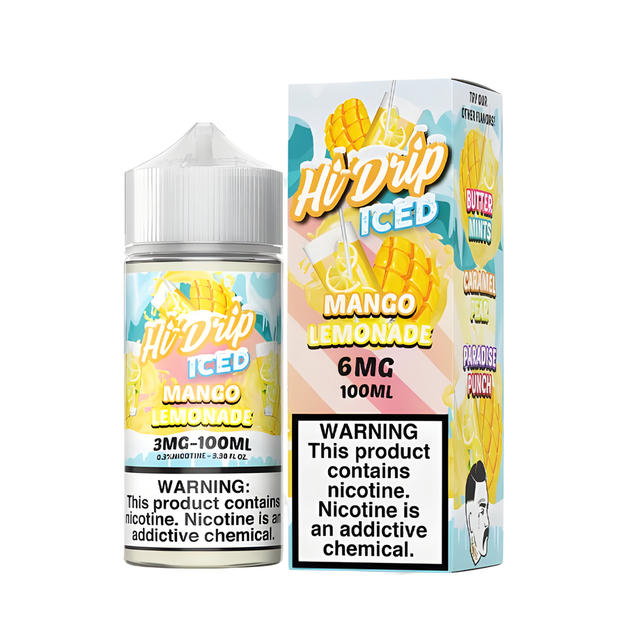 Hi Drip Iced Freebase Vape Juice | 0 ~ 6 Mg Nic in 8 Flavors Hi Drip Iced Freebase Vape Juice | 0 ~ 6 Mg Nic in 8 Flavors