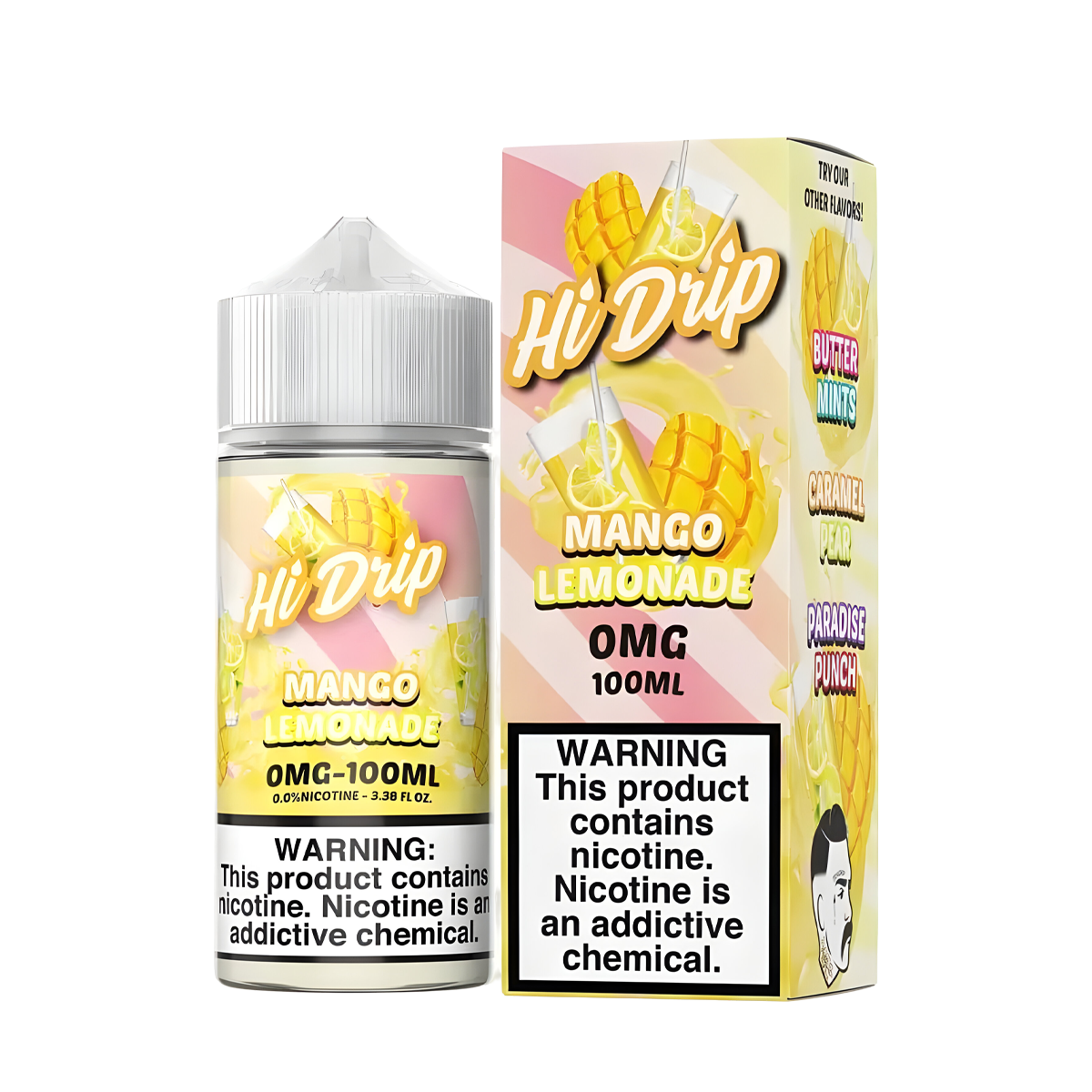 Hi Drip Freebase Vape Juice | 0 ~ 6 Mg Nic in 8 Flavors Hi Drip Freebase Vape Juice | 0 ~ 6 Mg Nic in 8 Flavors