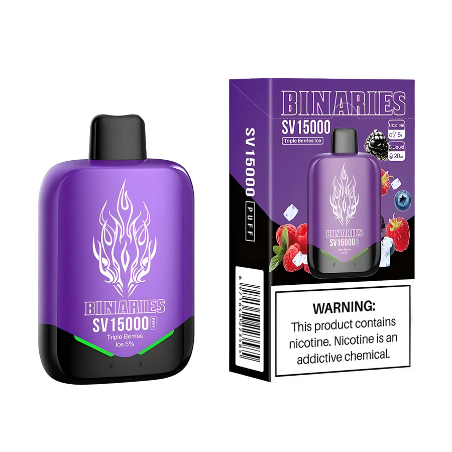 HorizonTech Binaries SV15000 Disposable Vape Triple Berries Ice  
