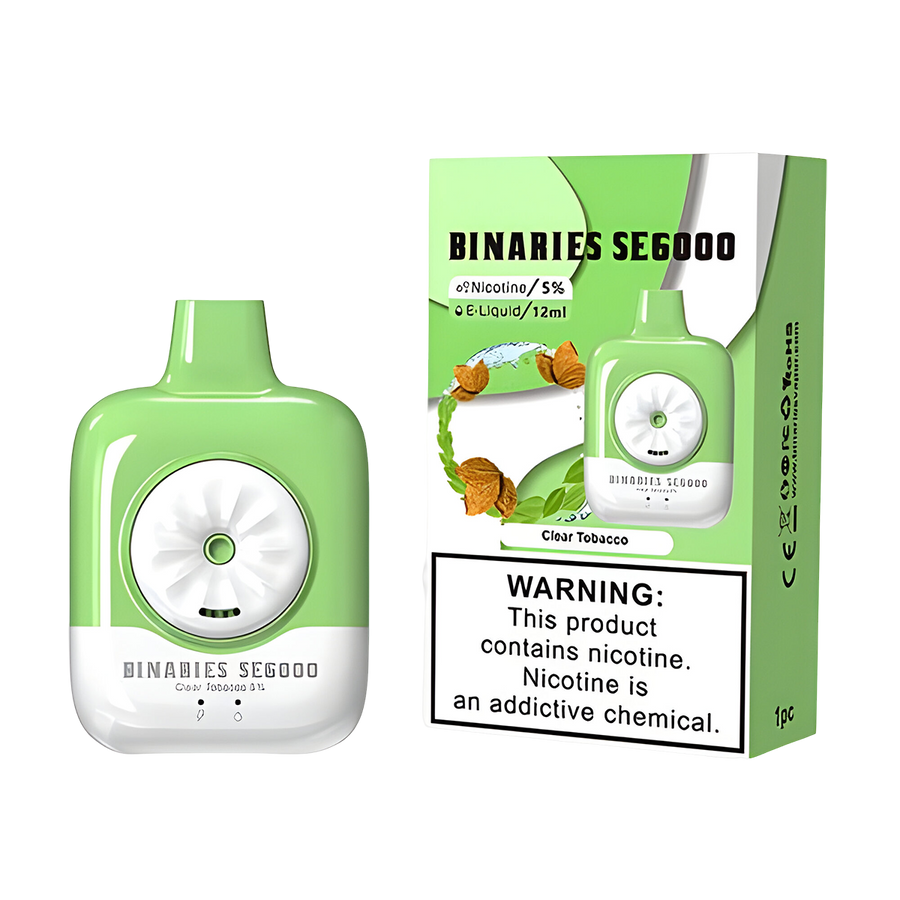 HorizonTech Binaries SE6000 Disposable Vape | 5% Nic in 33 Flavors HorizonTech Binaries SE6000 Disposable Vape | 5% Nic in 33 Flavors