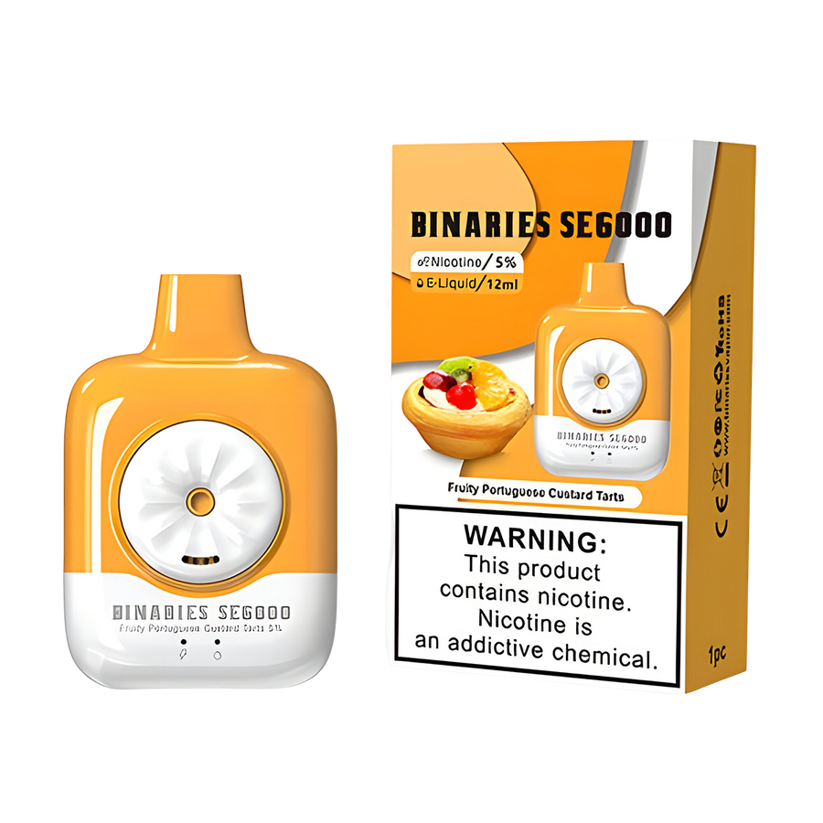 HorizonTech Binaries SE6000 Disposable Vape | 5% Nic in 33 Flavors HorizonTech Binaries SE6000 Disposable Vape | 5% Nic in 33 Flavors