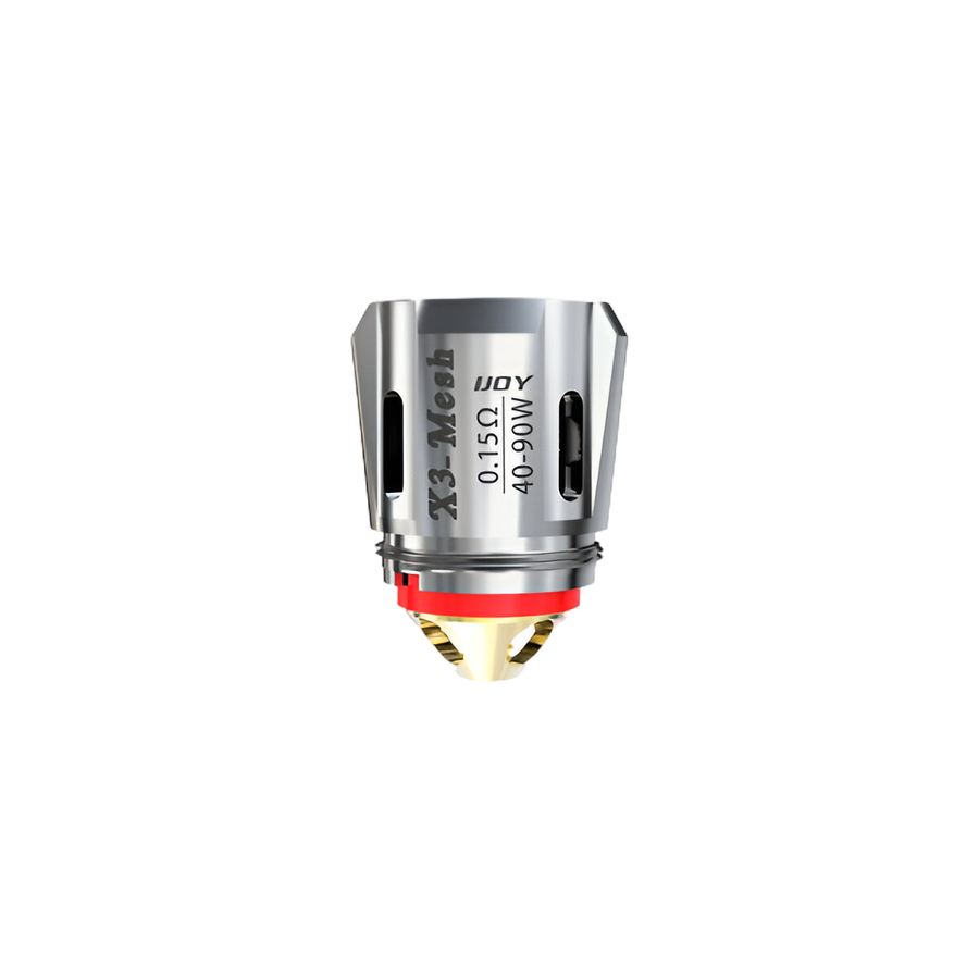 iJoy Shogun JR Kit Replacement Coils X3-Mesh (Wood Pulpe+Cotton) Coil - 0.15Ω
