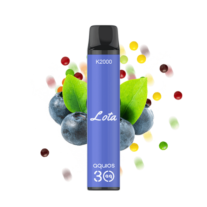 InnoBar K2000 Disposable Vape Blueberry Bubble Gum  