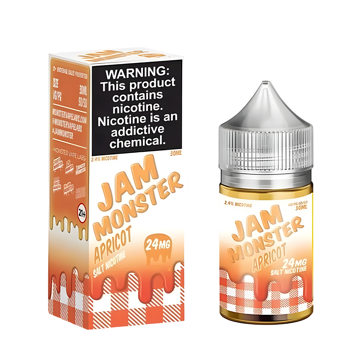 Jam Monster Salt Nicotine | 24 ~ 48 Mg Nic in 17 Flavors Jam Monster Salt Nicotine | 24 ~ 48 Mg Nic in 17 Flavors