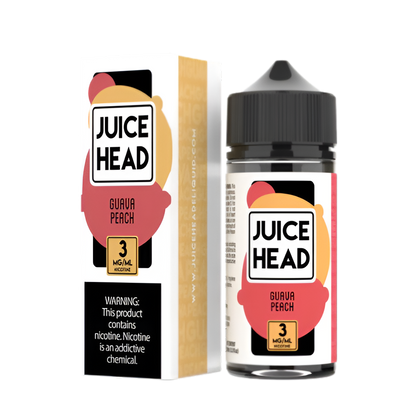 Juice Head Classics Freebase Vape Juice 0 Mg Guava Peach 