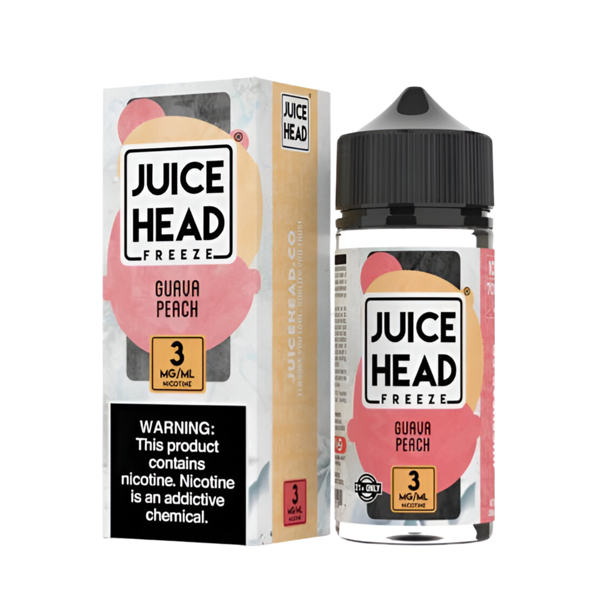 Juice Head Freeze Freebase Vape Juice | 0 ~ 6 Mg Nic in 7 Flavors Juice Head Freeze Freebase Vape Juice | 0 ~ 6 Mg Nic in 7 Flavors