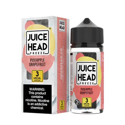 Juice Head Freeze Freebase Vape Juice 0 Mg 100 Ml Pineapple Grapefruit Freeze