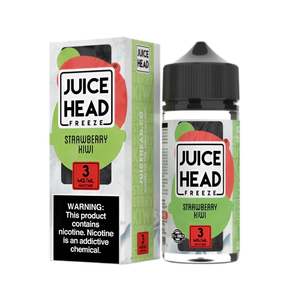 Juice Head Freeze Freebase Vape Juice | 0 ~ 6 Mg Nic in 7 Flavors Juice Head Freeze Freebase Vape Juice | 0 ~ 6 Mg Nic in 7 Flavors