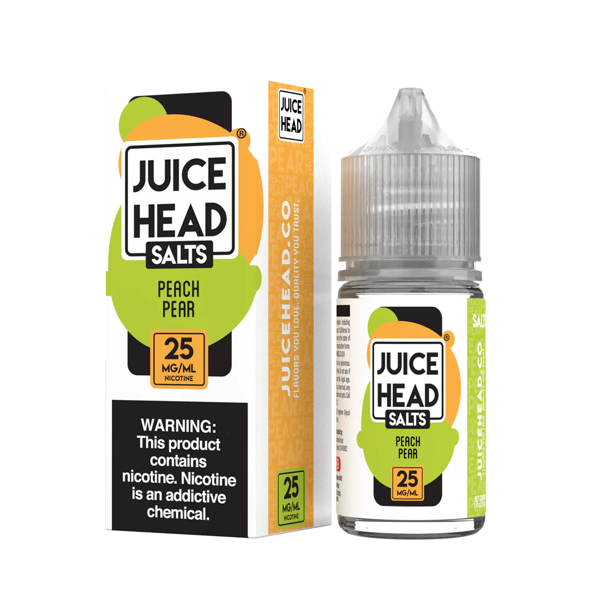 Juice Head Salt Nicotine Vape Juice | 25 ~ 50 Mg Nic in 6 Flavors Juice Head Salt Nicotine Vape Juice | 25 ~ 50 Mg Nic in 6 Flavors