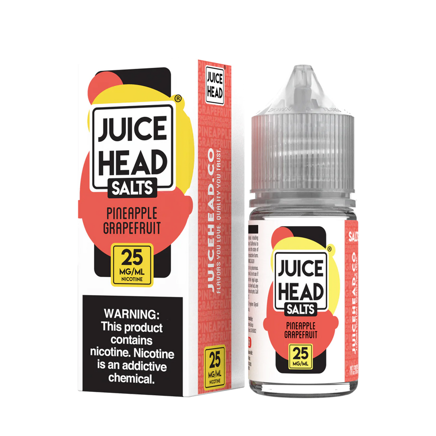 Juice Head Salt Nicotine Vape Juice 25 Mg Pineapple Grapefruit 