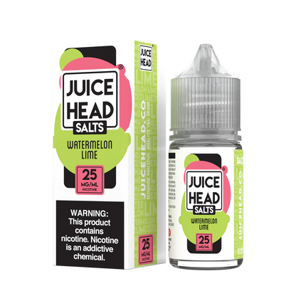 Juice Head Salt Nicotine Vape Juice 25 Mg Watermelon Lime 