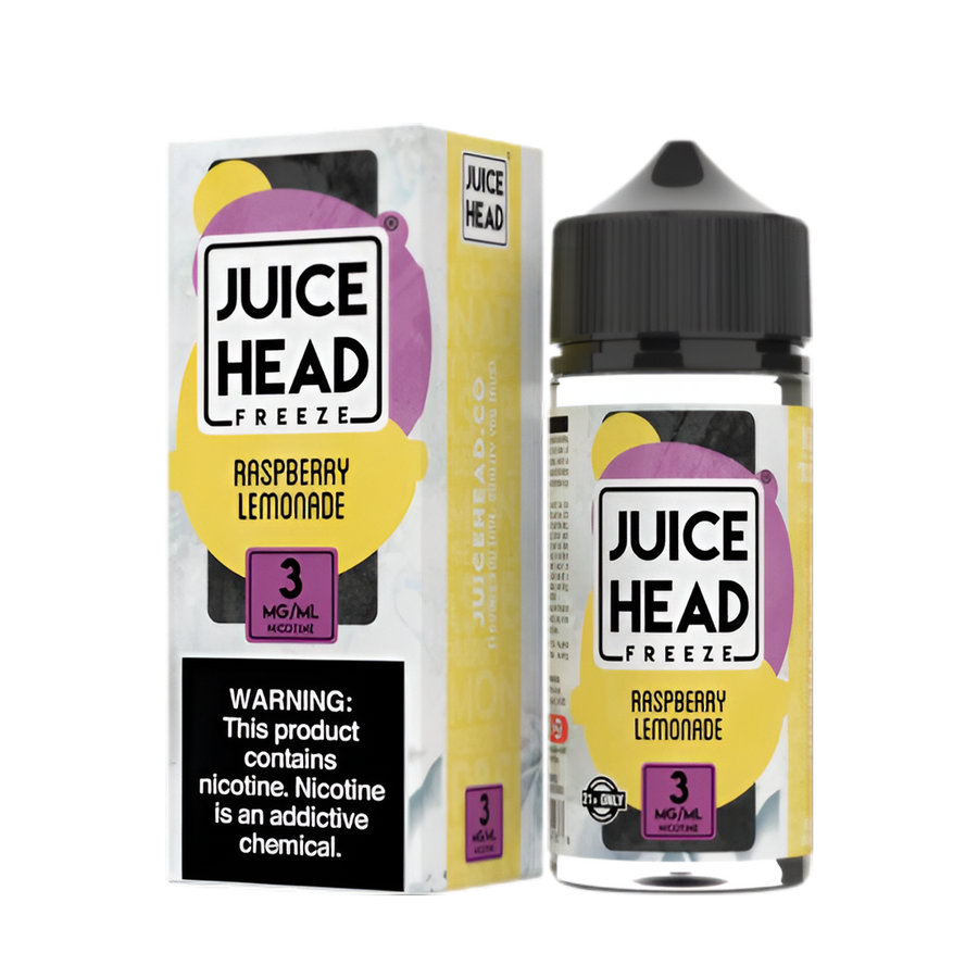 Juice Head ZTN Freeze Freebase Vape Juice 3 Mg Raspberry Lemonade Freeze 