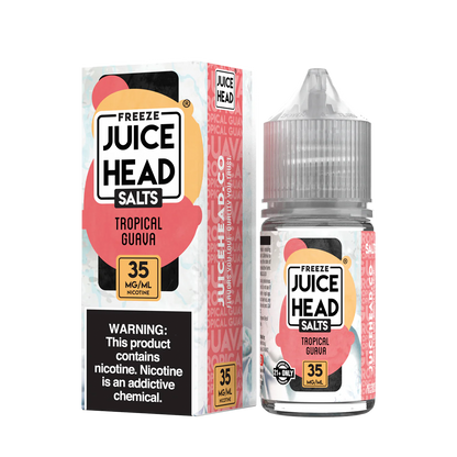 Juice Head ZTN Freeze Salt Nicotine Vape Juice 35 Mg Tropical Guava Freeze 