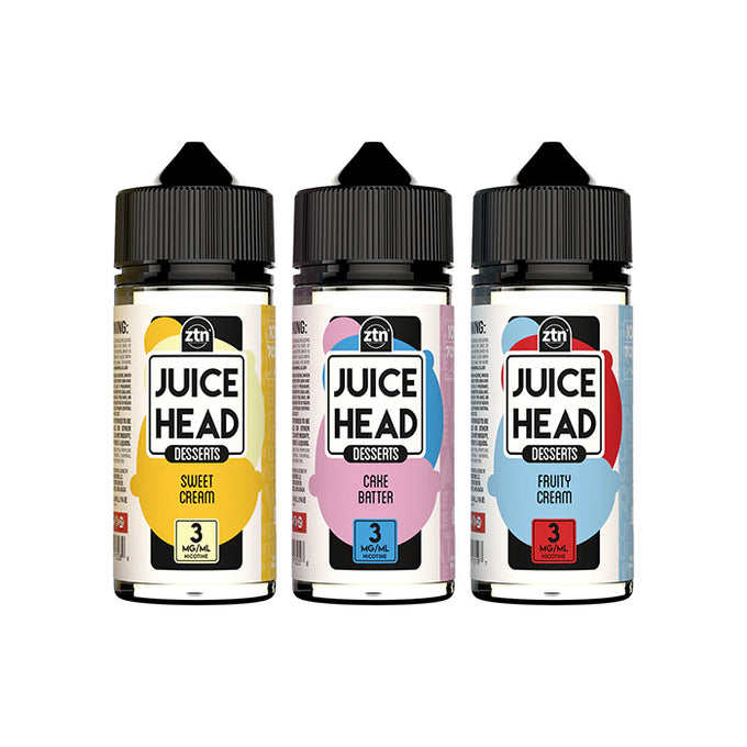 Juice Head ZTN Desserts Freebase Vape Juice