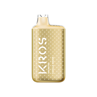 KROS Unlimited 6000 Disposable Vape Vanilla Wafer  