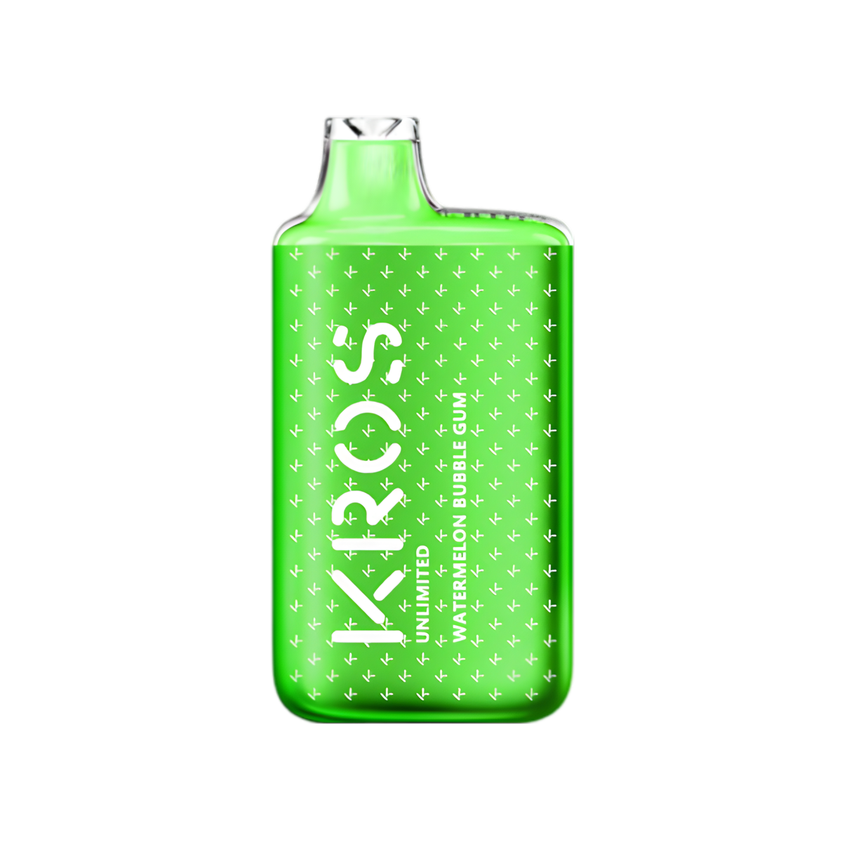 KROS Unlimited 6000 Disposable Vape Watermelon Bubble Gum  