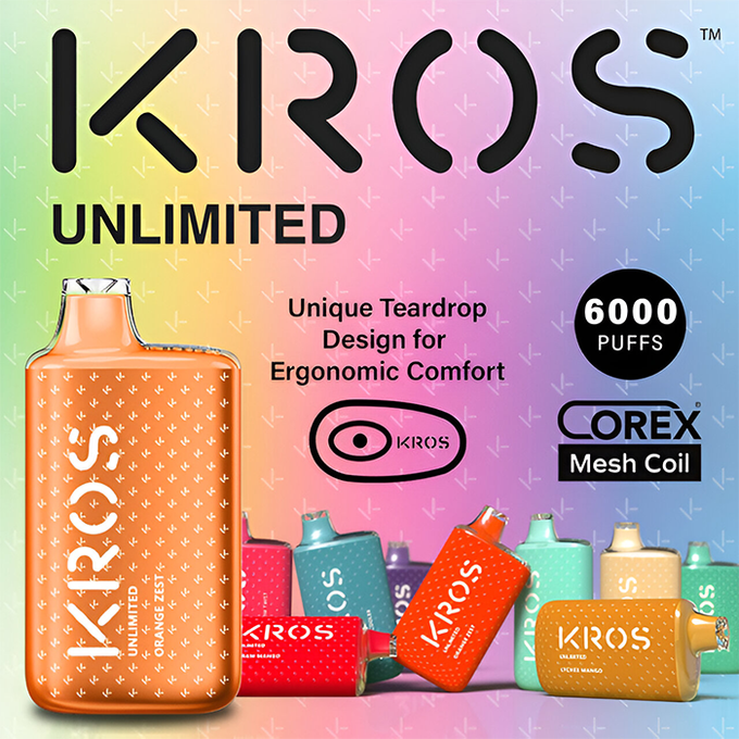 KROS Unlimited 6000 Disposable Vape