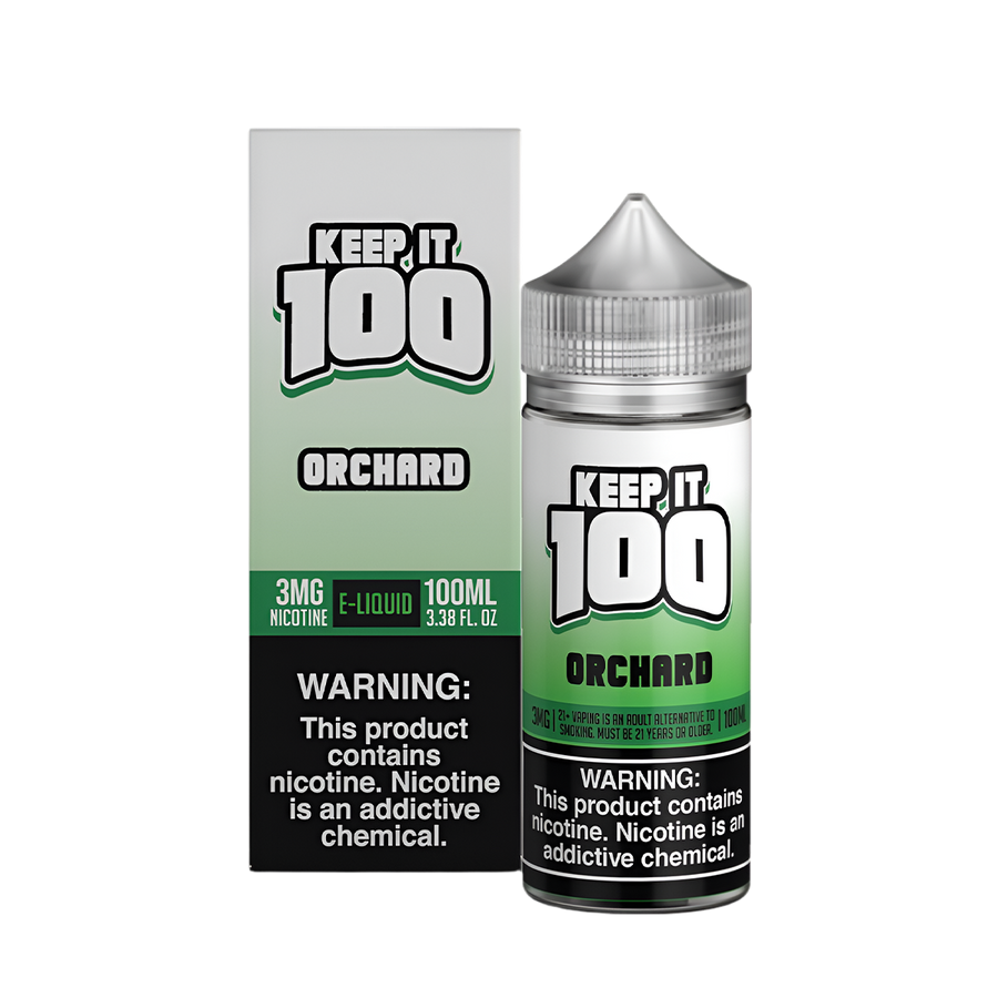 Keep it 100 Original Flavors Freebase Vape Juice 0 Mg Orchard 