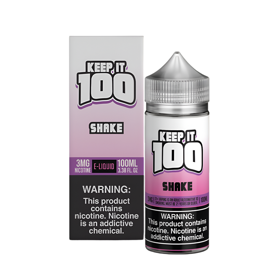 Keep it 100 Original Flavors Freebase Vape Juice 0 Mg Shake 