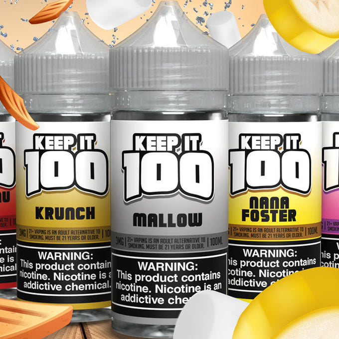 Keep it 100 Original Flavors Salt Nicotine Vape Juice