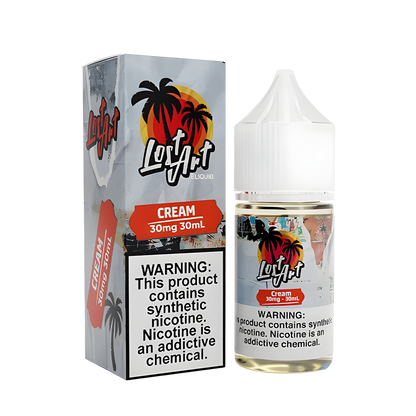 Lost Art TF Salt Nicotine Vape Juice 30 Mg Cream 