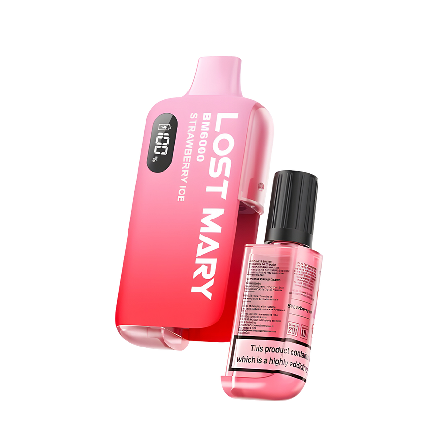 Lost Mary BM6000 disposable Vape | 5% Nic in 16 Flavors Lost Mary BM6000 disposable Vape | 5% Nic in 16 Flavors