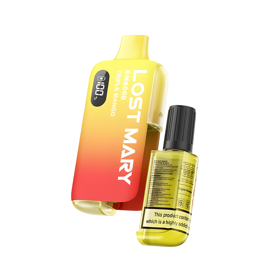 Lost Mary BM6000 disposable Vape | 5% Nic in 16 Flavors Lost Mary BM6000 disposable Vape | 5% Nic in 16 Flavors