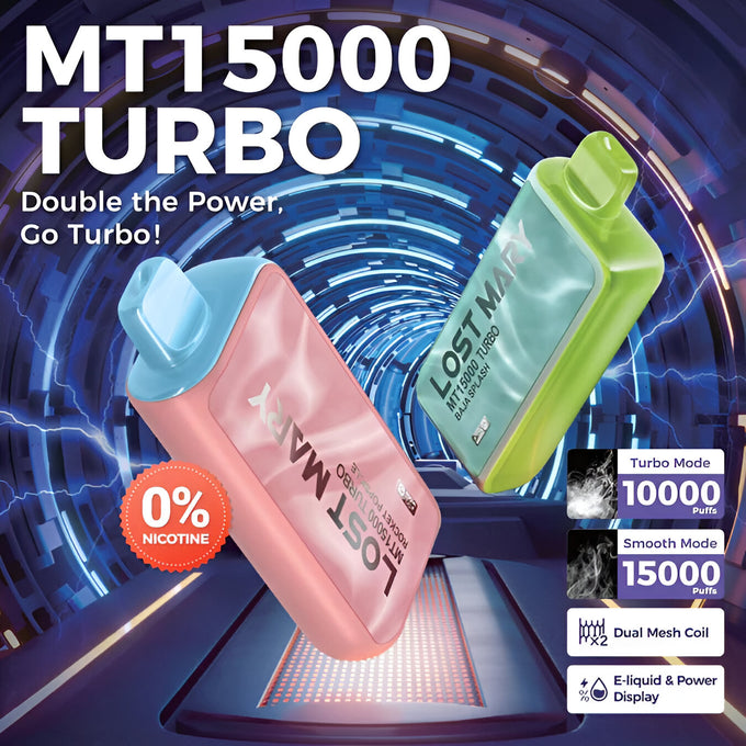 Lost Mary Turbo MT15000 Zero Nicotine