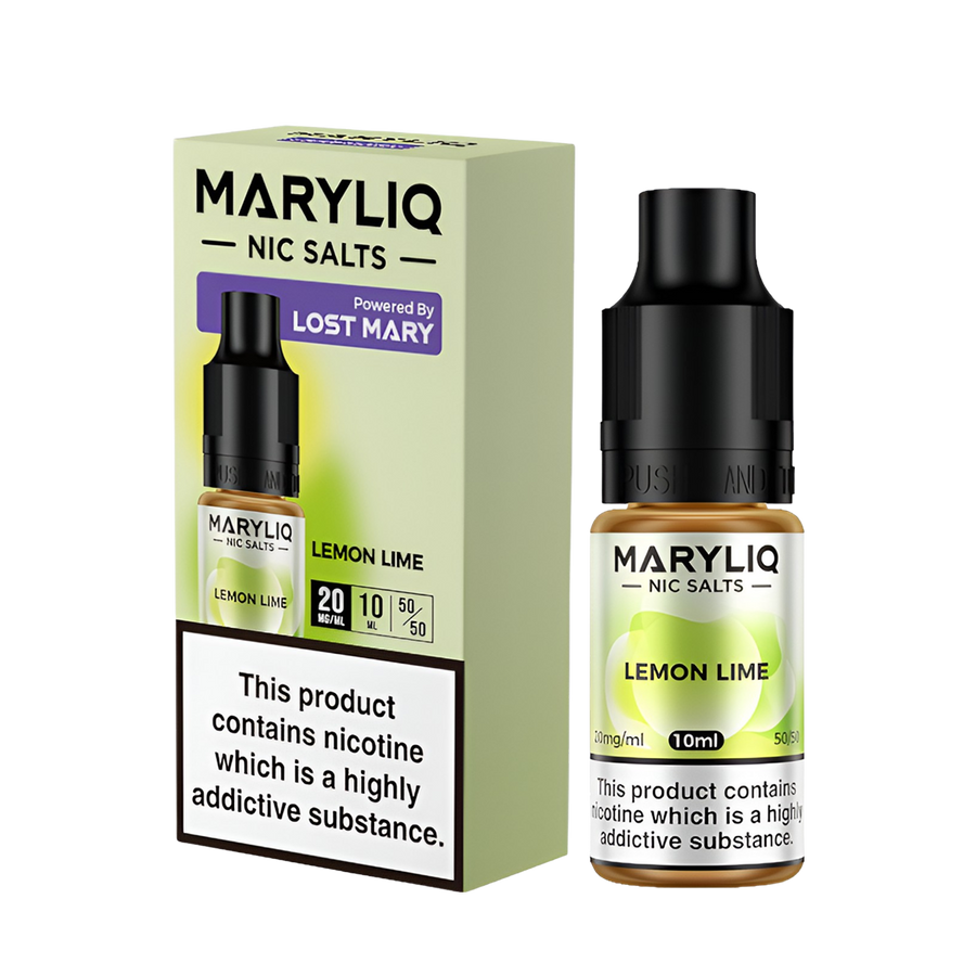 Lost Mary Maryliq Salt Nicotine Vape Juice 20 Mg Lemon Lime 