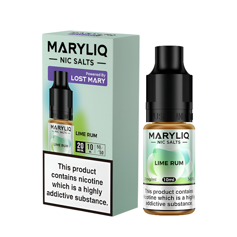 Lost Mary Maryliq Salt Nicotine Vape Juice 20 Mg Lime Rum 