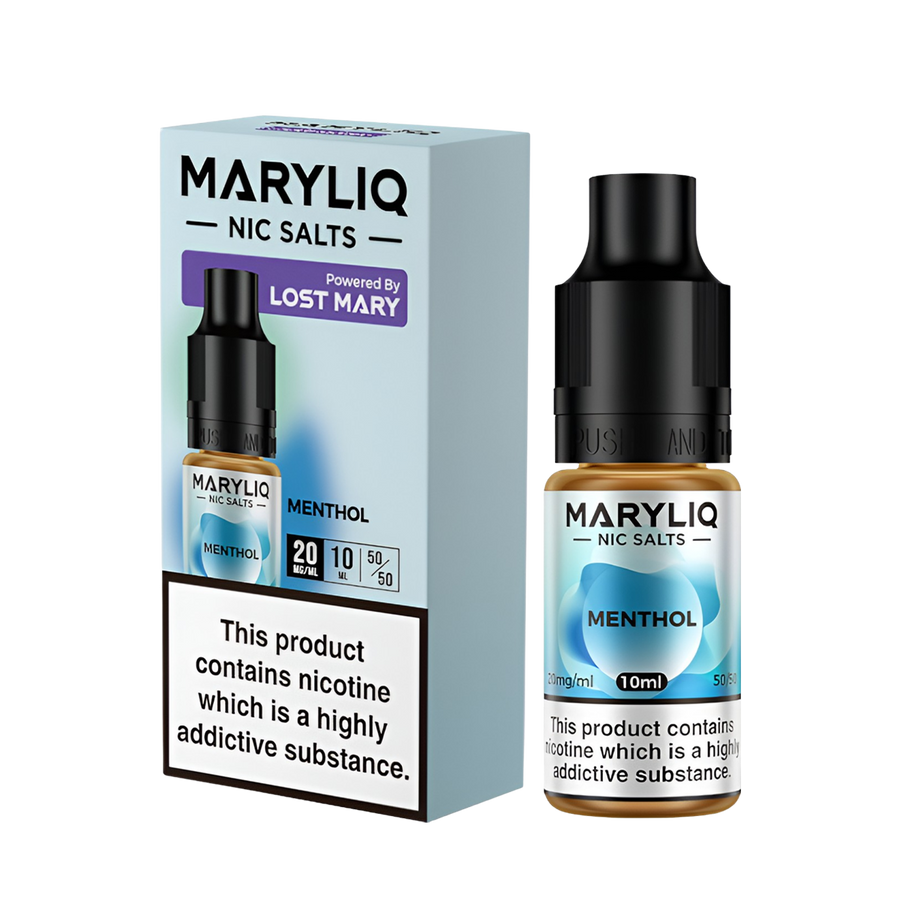 Lost Mary Maryliq Salt Nicotine Vape Juice 20 Mg Menthol 