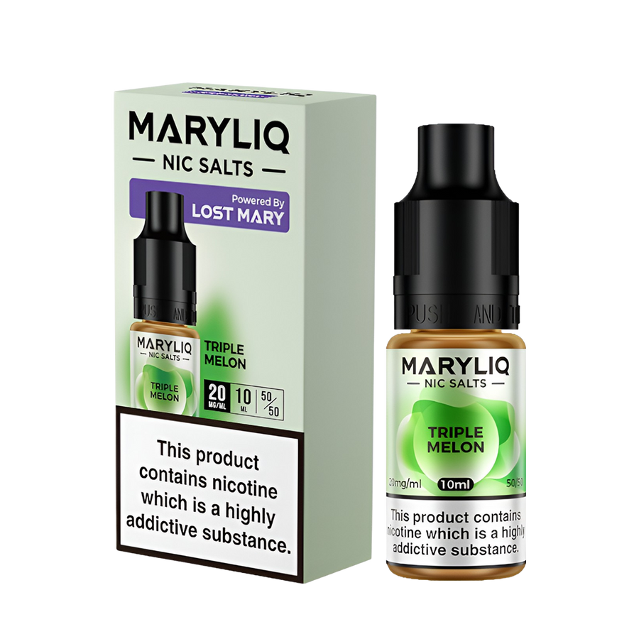 Lost Mary Maryliq Salt Nicotine Vape Juice 20 Mg Triple Melon 