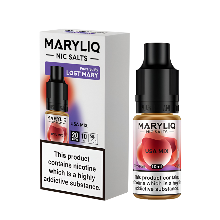 Lost Mary Maryliq Salt Nicotine Vape Juice 20 Mg Usa Mix 