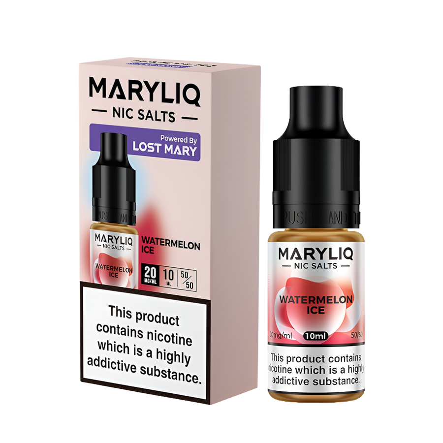Lost Mary Maryliq Salt Nicotine Vape Juice 20 Mg Watermelon Ice 