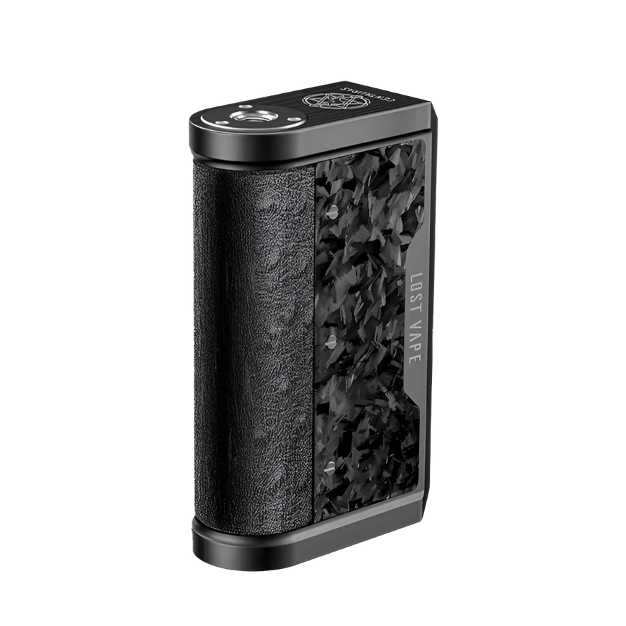 Lost Vape Centaurus DNA 250C Box-Mod Kit Black/Ostrich Chopped Carbon Fiber  