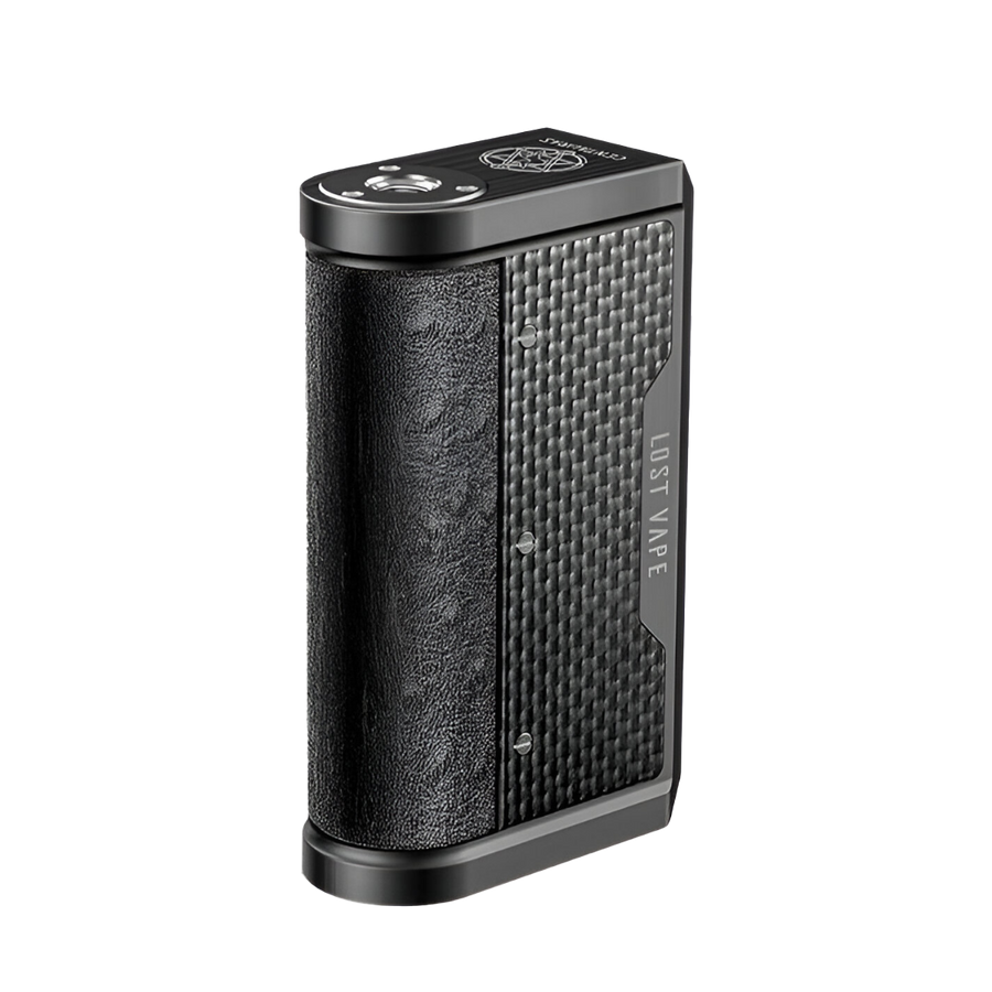 Lost Vape Centaurus DNA 250C Box-Mod Kit Black/Ostrich Tactile Carbon Fiber  