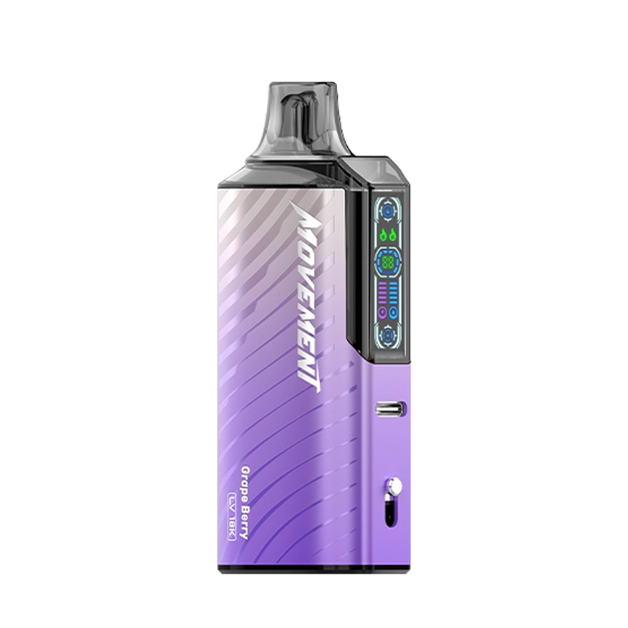 Lost Vape Movement LV 18K Disposable Vape Grape Berry  
