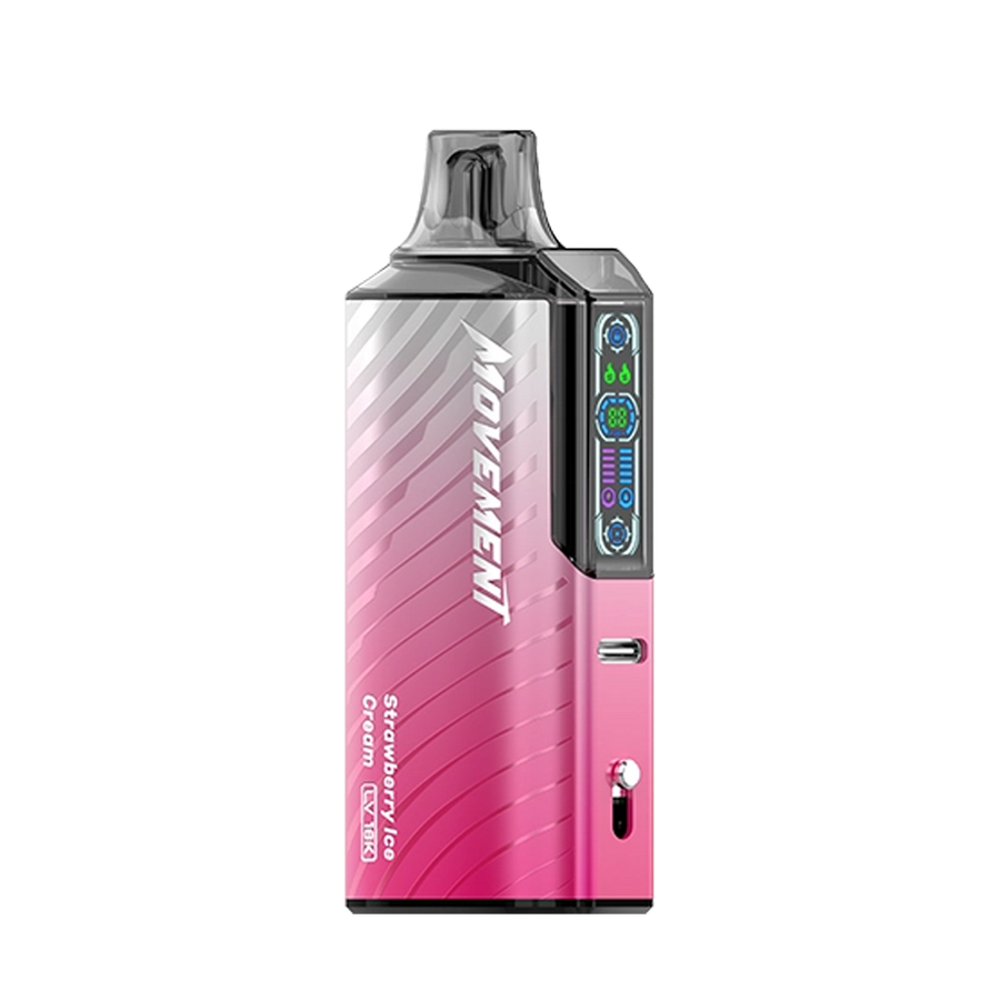 Lost Vape Movement LV 18K Disposable Vape Strawberry Ice Cream  