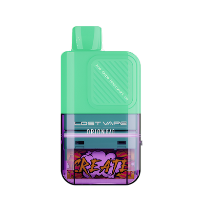 Lost Vape Orion Bar OB C6000 Disposable Aloe Grape Blackcurrant Ice  