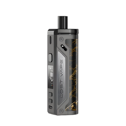 Lost Vape Thelema 80W Pod-Mod Kit Gunmetal/Glossy Leather  