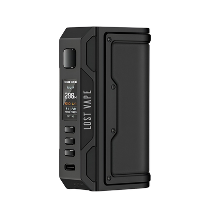 Lost Vape Thelema DNA 250C Box-Mod Kit Black Calf Leather  