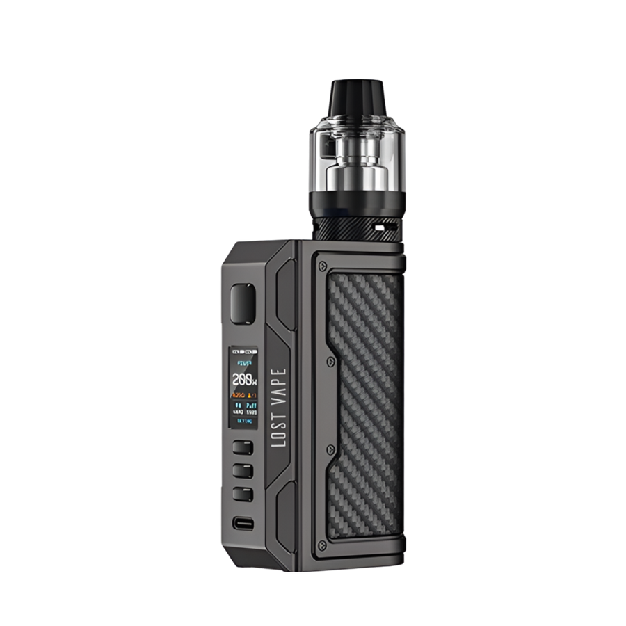 Lost Vape Thelema Quest 200W Advanced Mod Kit Carbon Fiber Series/Gunmetal  