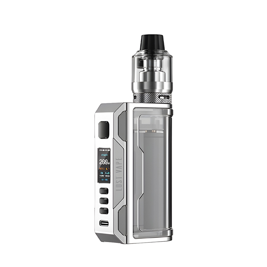 Lost Vape Thelema Quest 200W Advanced Mod Kit Transparemt Clear Series/Stainless Steel  