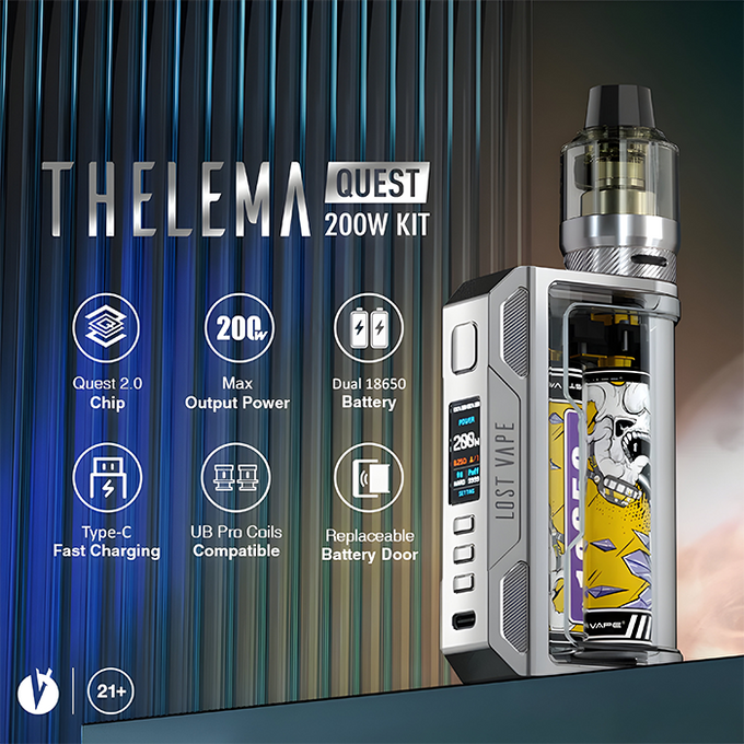 Lost Vape Thelema Quest 200W Advanced Mod Kit
