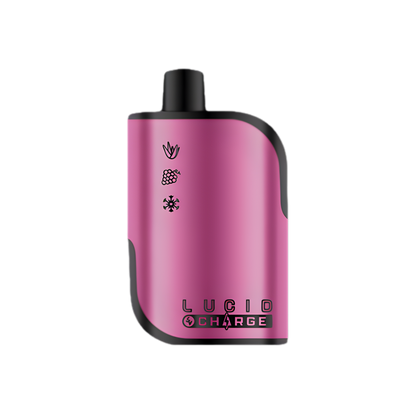 Lucid Charge 7000 Disposable Vape Aloe Grape Ice  