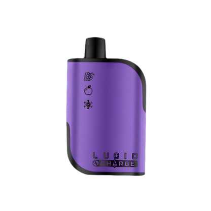 Lucid Charge 7000 Disposable Vape Grapple Ice  
