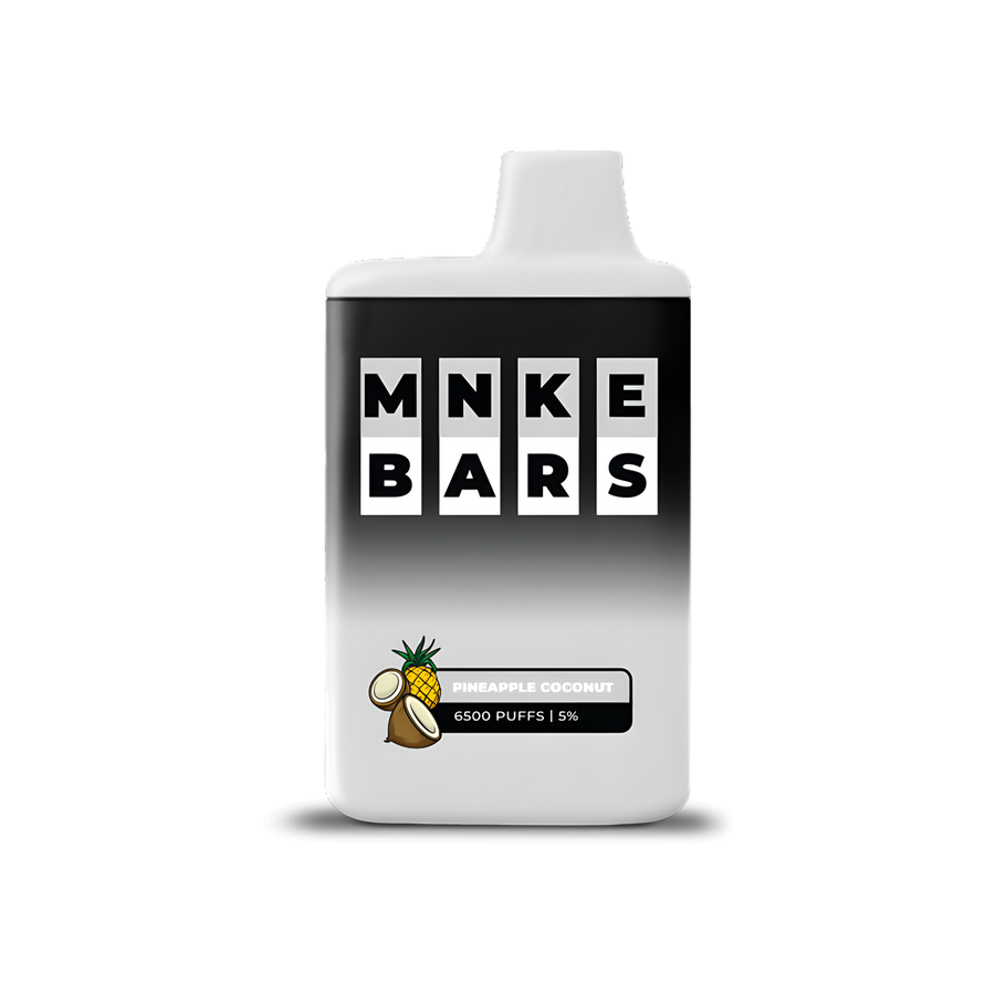 MNKE Bars 6500 Disposable Vape Pineapple Coconut  